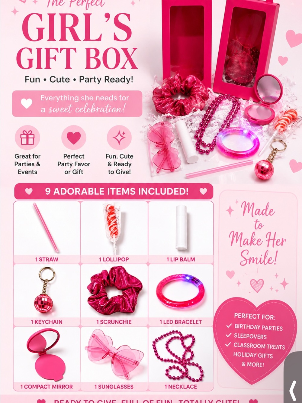 💕 GIRL’S PARTY & GIFT BOX! 💕